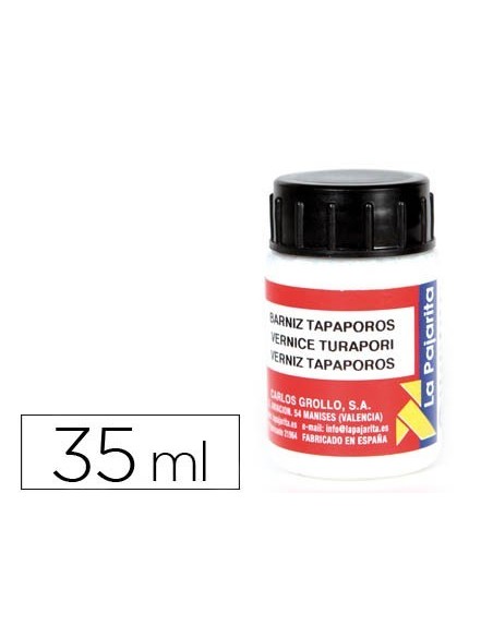 BARNIZ LA PAJARITA TAPAPOROS 35 ML
