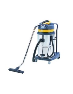 ASPIRADORA INDUSTRIAL Q-CONNECT 70L 200W EN SECO Y CON AGUA 102,5X54X60 CMS