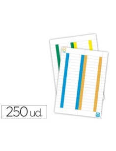 TIRA DE PAPEL PARA VISORES PACK DE 380 ETIQUETAS