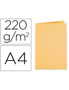SUBCARPETA CARTULINA EXACOMPTA DIN A4 CREMA 220 GR