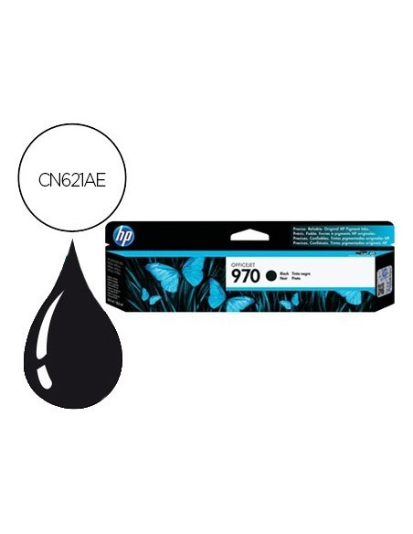 INK-JET HP 970 X451DN X451DW/551DW X476DN X476DW X576DW NEGRO 3000 PAG