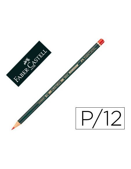 LAPICES COPIATIVO FABER CASTELL ROJO UNIDAD