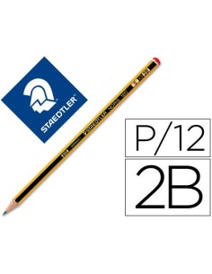 LAPICES DE GRAFITO STAEDTLER NORIS N.0 2B UNIDAD