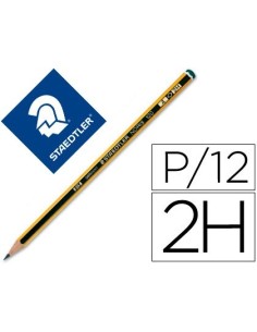 LAPICES DE GRAFITO STAEDTLER NORIS N.4 2H UNIDAD