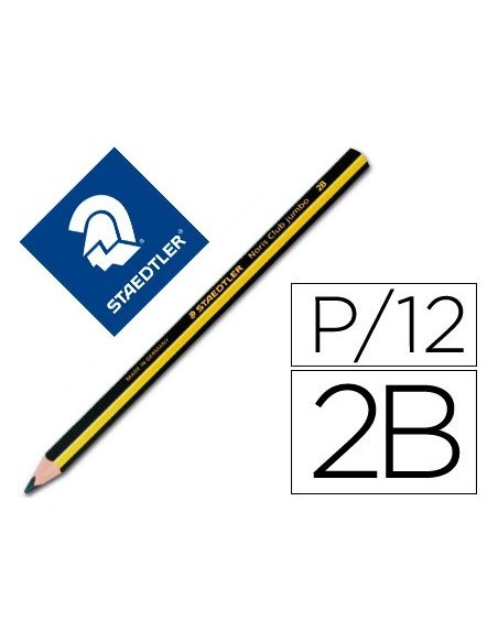 LAPICES DE GRAFITO STAEDTLER TRIPLUS JUMBO HB UNIDAD