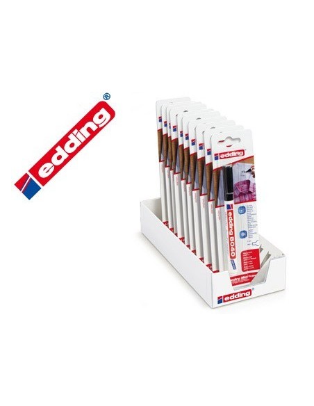 ROTULADOR EDDING 8040/1 PARA TEJIDO COLOR NEGRO