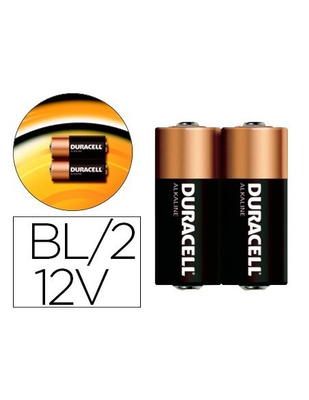 PILA DURACELL ALCALINA SECURITY PARA MANDO 12V BLISTER 2 UNIDADES