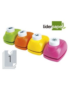 TALADRADOR LIDERPAPEL CON FIGURAS DECORATIVAS MODELOS SURTIDOS