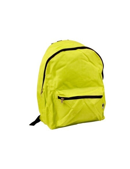 CARTERA ESCOLAR LIDERPAPEL MOCHILA VERDE CLARO 400X300X170 MM