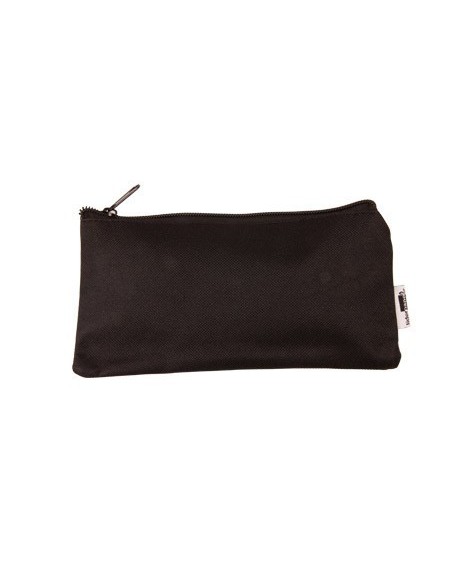 BOLSO ESCOLAR PORTATODO LIDERPAPEL ESTRECHO NEGRO 200X60 MM