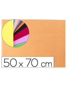 GOMA EVA LIDERPAPEL 50X70CM 60G/M2 ESPESOR 2MM TEXTURA TOALLA CARNE