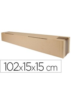 CAJA PARA EMBALAR Q-CONNECT TUBO MEDIDAS 1020X150X150 MM ESPESOR CARTON 3 MM