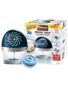 DESHUMIDIFICADOR RUBSON AERO 360. + PASTILLA RECAMBIO GRATIS 189X118X241 MM