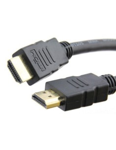 CABLE HDMI MEDIARANGE 1,4 PINES ALTA VELOCIDAD LONGITUD 1,5 MT COLOR NEGRO