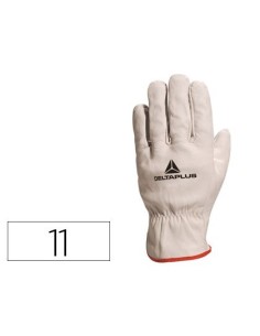 GUANTES DELTAPLUS PIEL VACUNO ESPECIAL PARA TODO TIPO DE TRABAJOS EL MAS VENDIDO DEL MERCADO TALLA 11