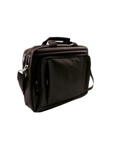 MALETIN PARA PORTATIL Q-CONNECT 15,5" NEGRO 1 ASA 1 BOLSILLO EXTERIOR MEDIDAS 390X310X120MM