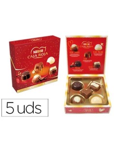 BOMBON NESTLE CAJA ROJA 5 UNIDADES 45 GR