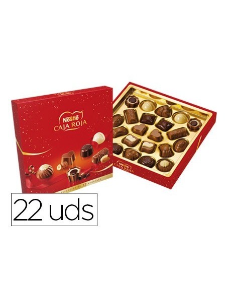 BOMBON NESTLE CAJA ROJA 22 UNIDADES 200 GR