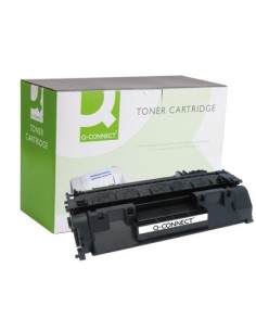 TONER Q-CONNECT COMPATIBLE HP CF280X LASERJET /M401 -6900 PAG- NEGRO