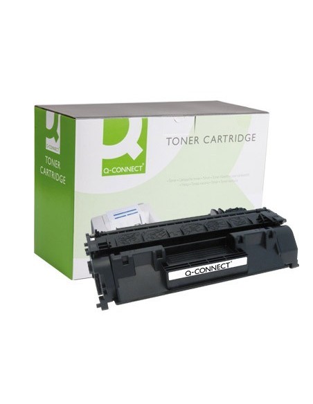 TONER Q-CONNECT COMPATIBLE HP CF280X LASERJET /M401 -6900 PAG- NEGRO
