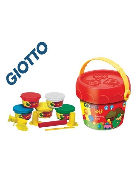 PASTA GIOTTO BEBE PARA MODELAR CUBO MAXI CON ACCESORIOS DERMATOLOGICAMENTE TESTADO