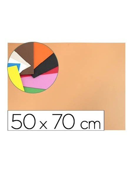 GOMA EVA LIDERPAPEL 50X70CM 60G/M2 ESPESOR 1.5MM PIEL