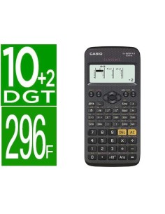CALCULADORA CASIO FX-82 SPXII IBERIA CLASSWIZZ CIENTIFICA 292 FUNCIONES 9 MEMORIAS CON TAPA