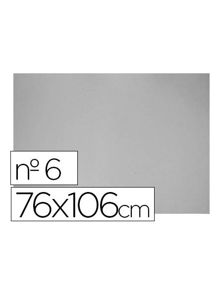 CARTON GRIS N. 6 76X106 CM HOJA