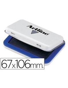 TAMPON ARTLINE N.1 AZUL 67X106 MM