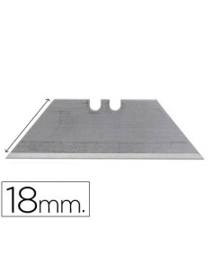 REPUESTO CUTER Q-CONNECT BLISTER DE 10 UNIDADES PARA CUTER KF16814 / KF16815 / KF16816