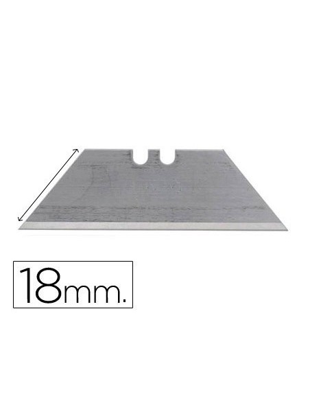 REPUESTO CUTER Q-CONNECT BLISTER DE 10 UNIDADES PARA CUTER KF16814 / KF16815 / KF16816