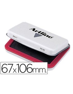TAMPON ARTLINE N.1 ROJO 67X106 MM