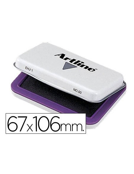 TAMPON ARTLINE N.1 VIOLETA 67X106 MM