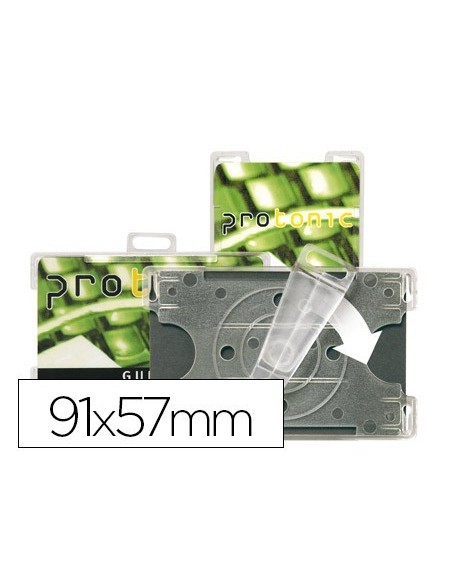 IDENTIFICADOR TARIFOLD PARA TARJETAS DE SEGURIDAD 91X57 MM ROTACION VERTICAL U HORIZONTAL PACK DE 10