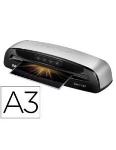 PLASTIFICADORA FELLOWES SATURN 3I DIN A3 2 RODILLOS SISTEMA ANTIATASCO HASTA 125 MICRAS
