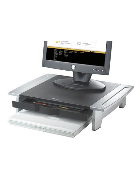 SOPORTE FELLOWES PARA MONITOR TFT OFFICE SUITES AJUSTABLE EN ALTURA CON BANDEJA 100/150X500X364 MM MM COLOR