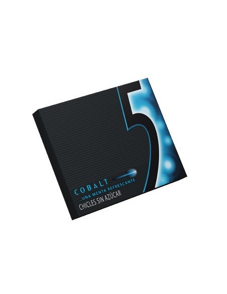 CHICLE FIVE SABOR MENTA ESTUCHE DE 12 CHICLES