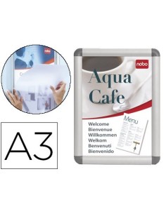 MARCO PORTA ANUNCIOS NOBO CLIPDOWN DIN A3 MARCO DE ALUMINIO CON CANTONERAS 33,5X45,8X1,7 CM
