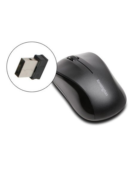 RATON KENSINGTON VALUMOUSE INALAMBRICO 1000 DPI RECEPTOR USB 2,4 GHZ NEGRO