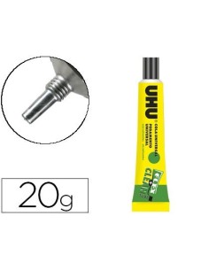 PEGAMENTO UHU UNIVERSAL FLEX+CLEAN SIN DISOLVENTE 20 GR UNIDAD