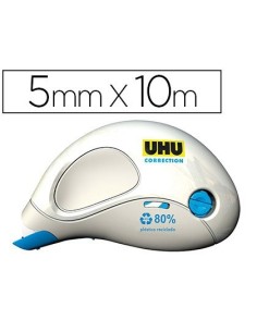 CORRECTOR UHU ROLLER COMPACTO 5 MM X 10 M