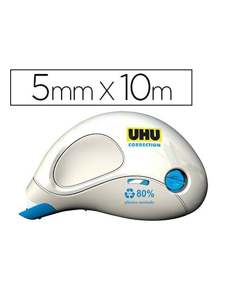 CORRECTOR UHU ROLLER COMPACTO 5 MM X 10 M