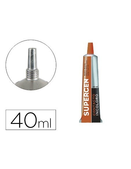 PEGAMENTO SUPERGEN CONTACTO INCOLORO 40 ML UNIDAD