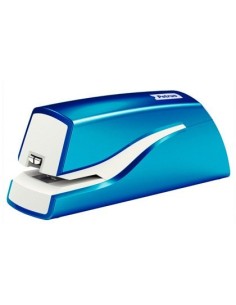 GRAPADORA PETRUS ELECTRICA E-310 WOW AZUL METALIZADO CAPACIDAD 12 HOJAS USA GRAPA N. 10