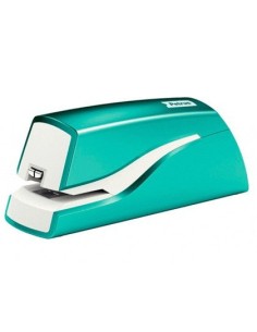 GRAPADORA PETRUS ELECTRICA E-310 WOW TURQUESA METALIZADO CAPACIDAD 12 HOJAS USA GRAPA N. 10