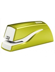 GRAPADORA PETRUS ELECTRICA E-310 WOW VERDE METALIZADO CAPACIDAD 12 HOJAS USA GRAPA N. 10