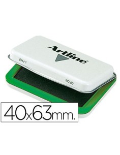 TAMPON ARTLINE N.00 VERDE 40X63 MM