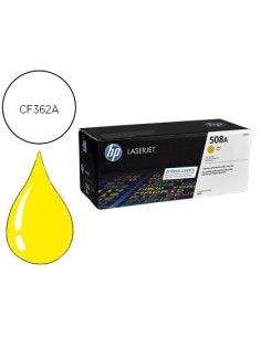 TONER HP 508A LASERJET ENTERPRISE M552/553/577 AMARILLO 5.000 PAG