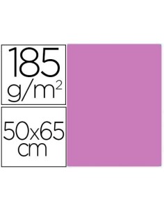 CARTULINA GUARRO MALVA 50X65 CM 185 GR