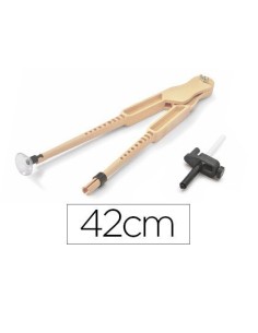 COMPAS PARA ENCERADO FAIBO DE PLASTICO CON ADAPTADOR IMITACION MADERA 42 CM